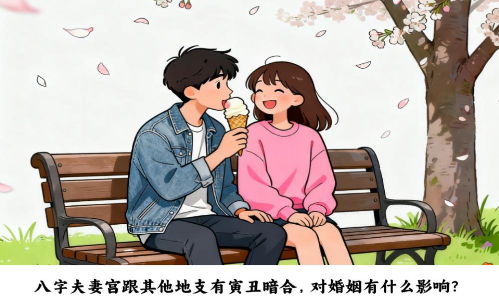 八字夫妻宫跟其他地支形成寅丑暗合，对婚姻有什么影响？