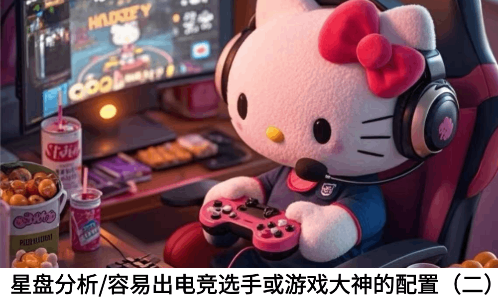 星盘分析/容易出电竞选手或游戏大神的配置（二）