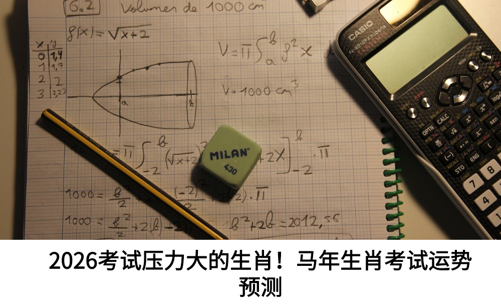 2026考试压力大的生肖！马年生肖考试运势预测
