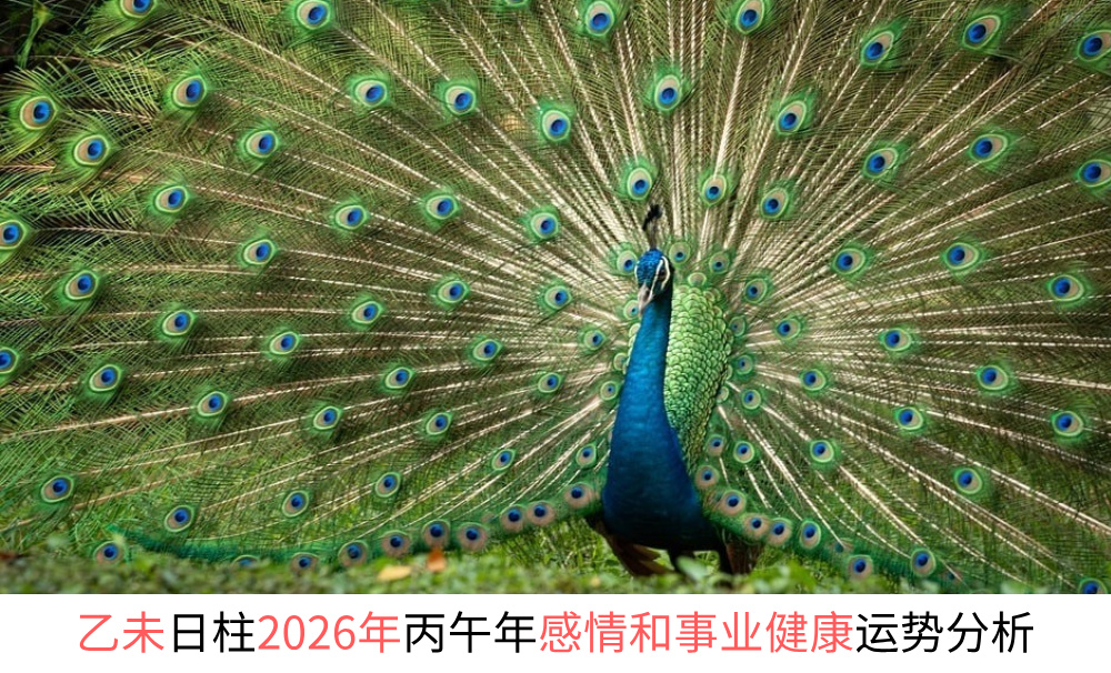 乙未日柱2026年丙午年感情和事业健康运势分析