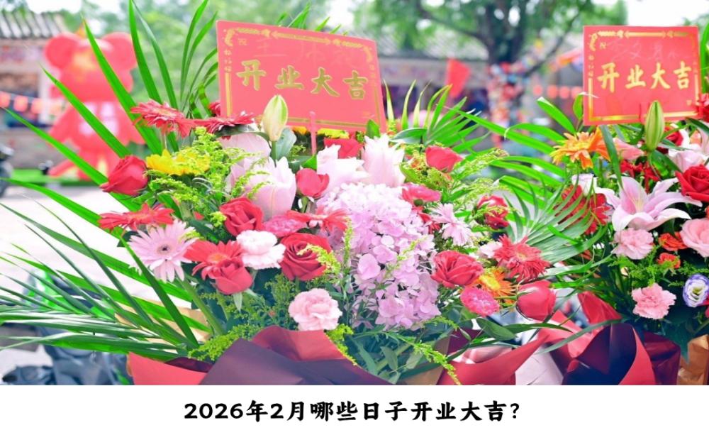 2026年2月哪些日子开业大吉？
