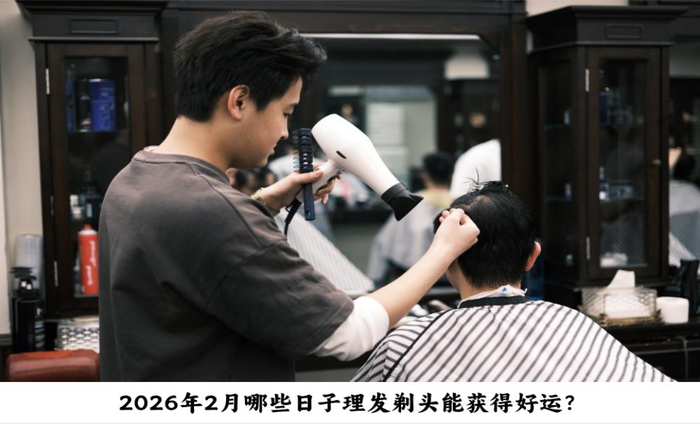 2026年2月哪些日子理发剃头能获得好运？