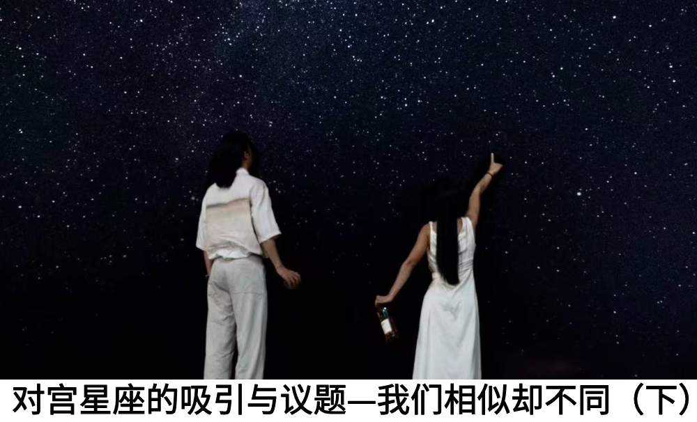 对宫星座的吸引与议题—我们相似却不同(下)