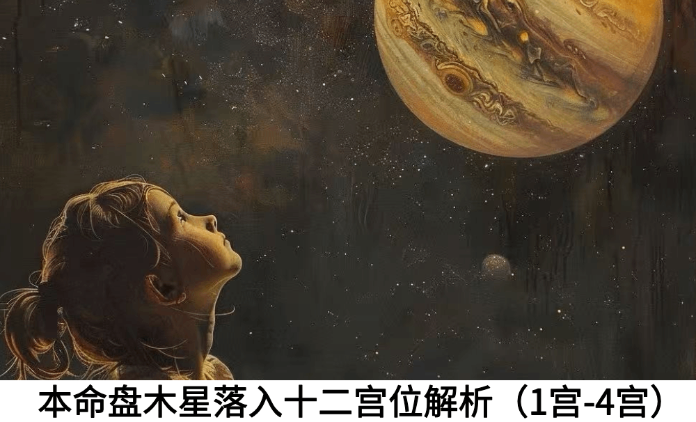 本命盘木星落入十二宫位解析（1宫-4宫）