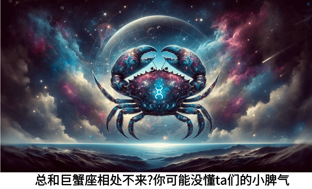 总和巨蟹座相处不来?你可能没懂ta们的小脾气