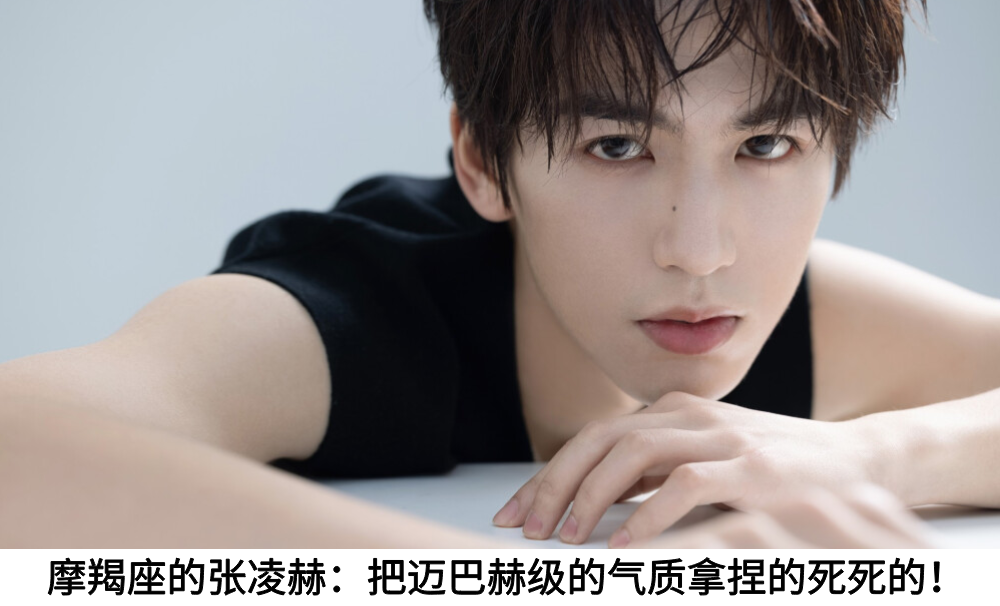 摩羯座的张凌赫：把迈巴赫级的气质拿捏的死死的！