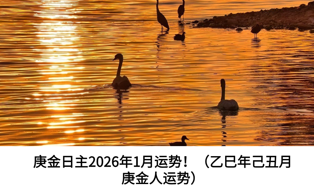 庚金日主2026年1月运势！（乙巳年己丑月庚金人运势）