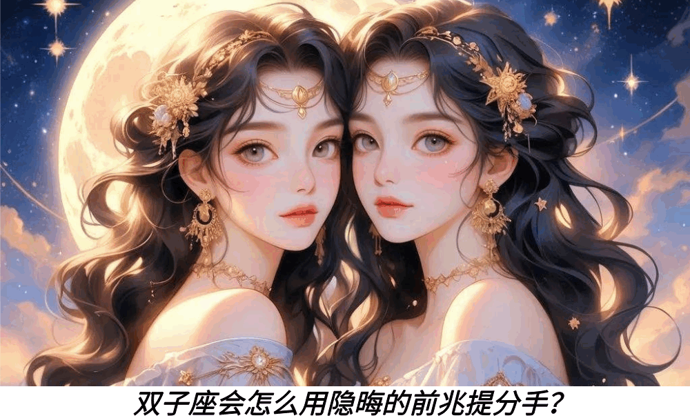 双子座会怎么用隐晦的前兆提分手？