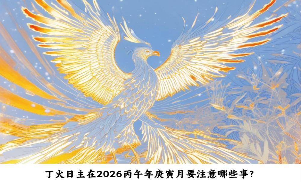丁火日主在2026丙午年庚寅月要注意哪些事？