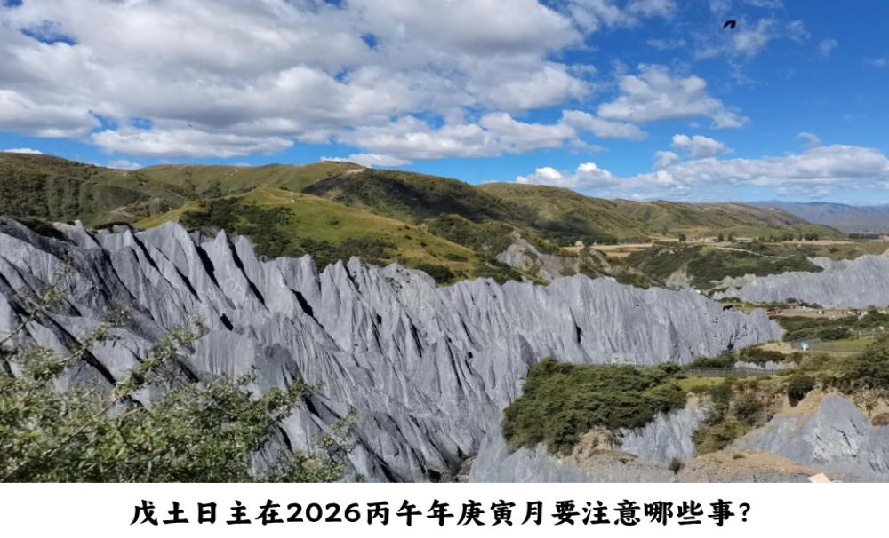 戊土日主在2026丙午年庚寅月要注意哪些事？