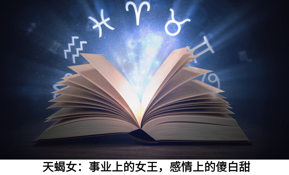 天蝎女：事业上的女王，感情上的傻白甜