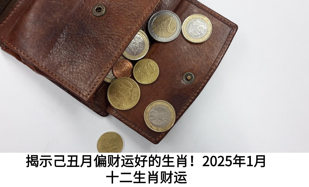 揭示己丑月偏财运好的生肖！2025年1月十二生肖财运
