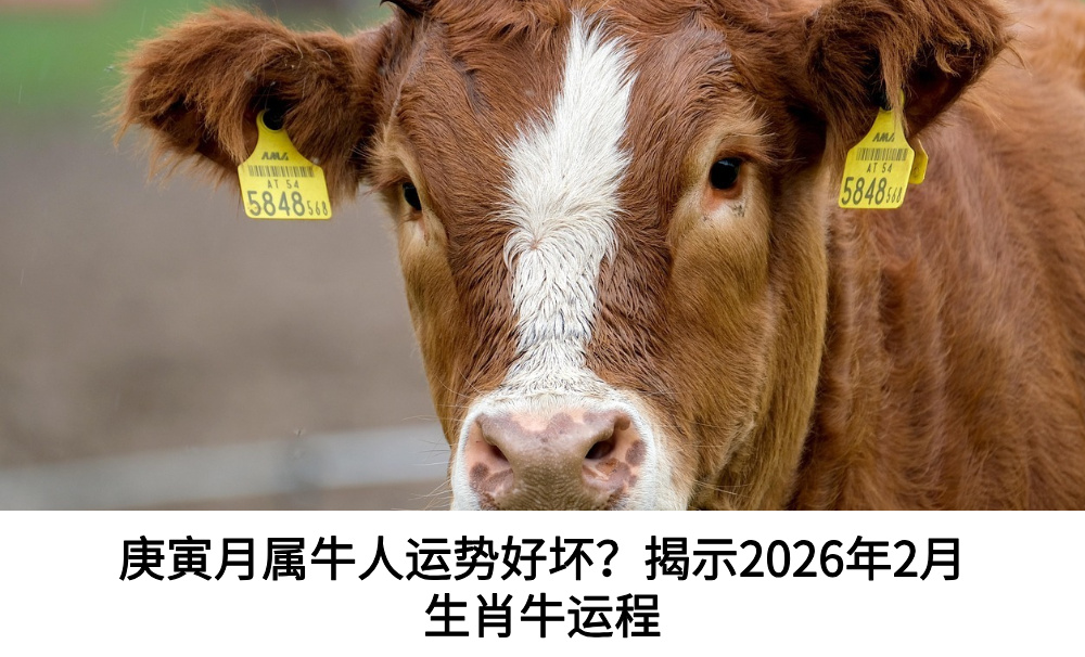 庚寅月属牛人运势好坏？揭示2026年2月生肖牛运程