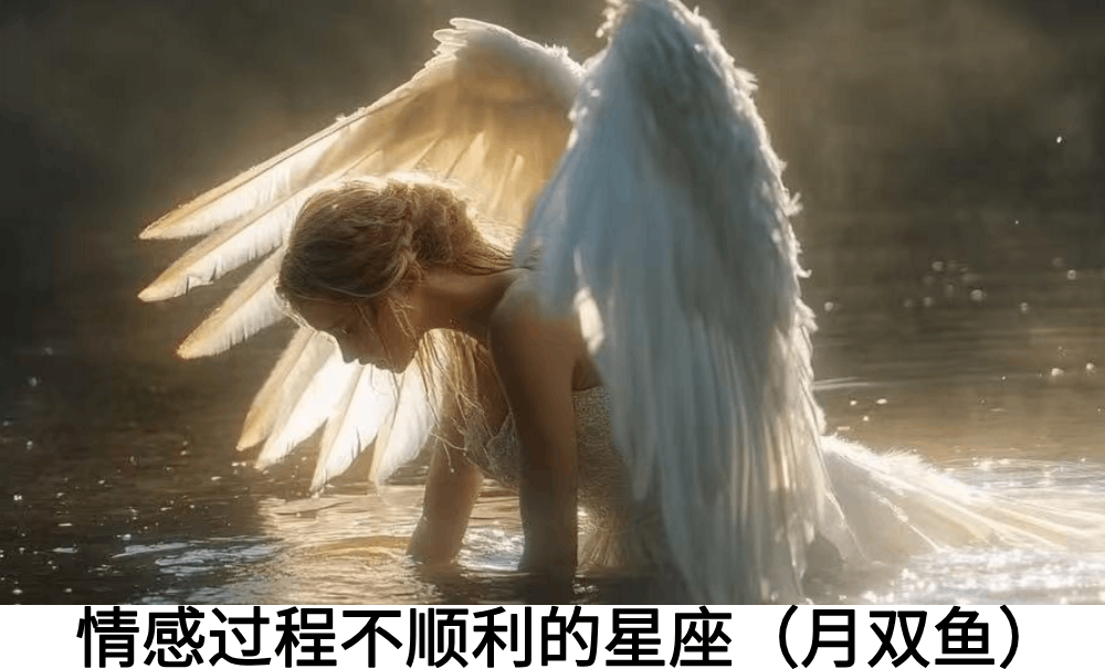 情感过程不顺利的星座（月双鱼）