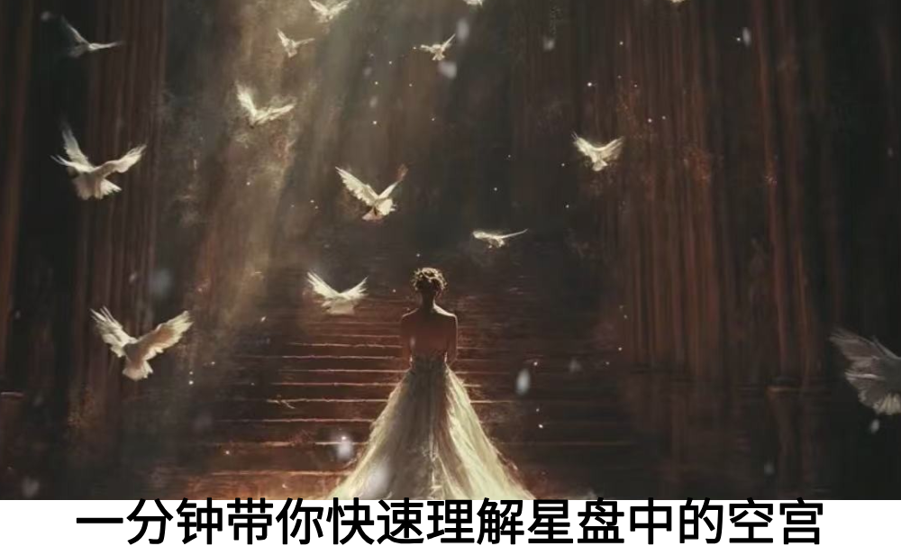 一分钟快速带你理解星盘中的空宫