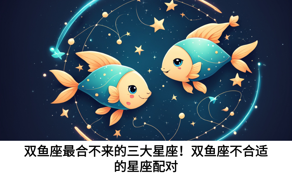 双鱼座最合不来的三大星座!双鱼座不合适的星座配对