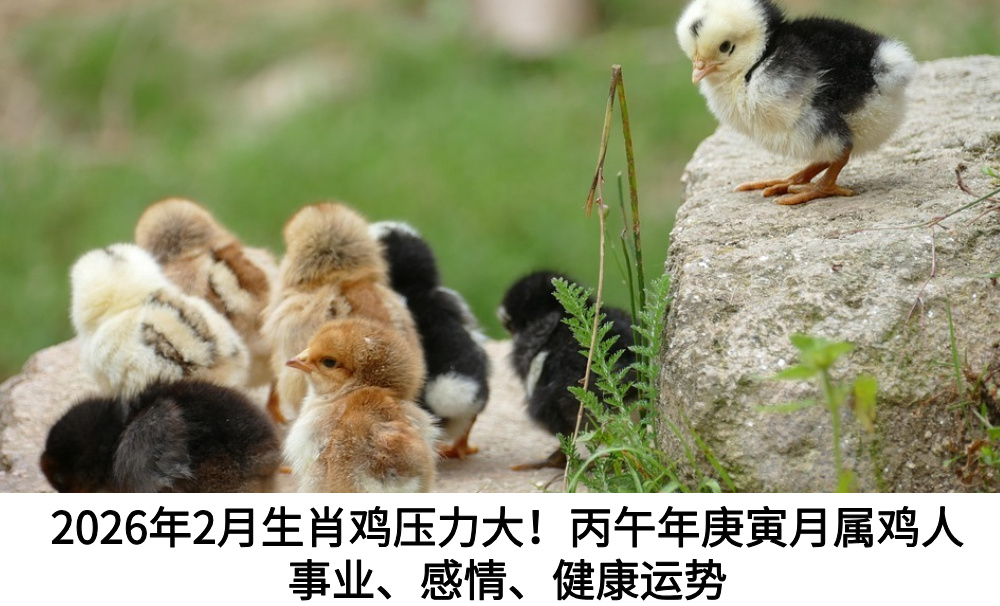 2026年2月生肖鸡压力大！丙午年庚寅月属鸡人事业、感情、健康运势