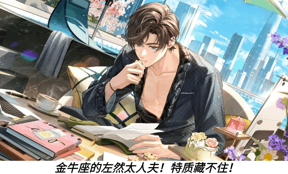 金牛座的左然太人夫！特质藏不住！