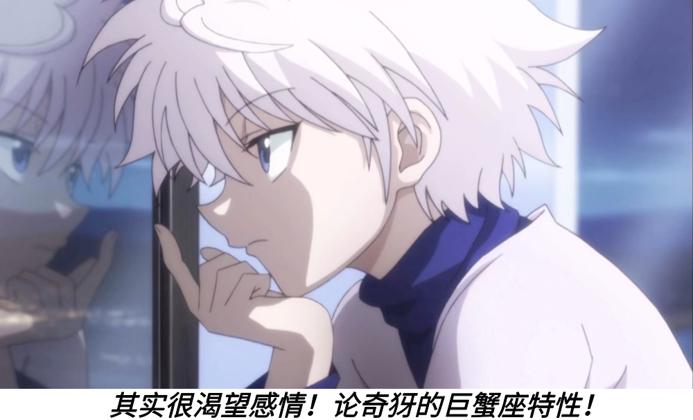 其实很渴望感情！论奇犽的巨蟹座特性！