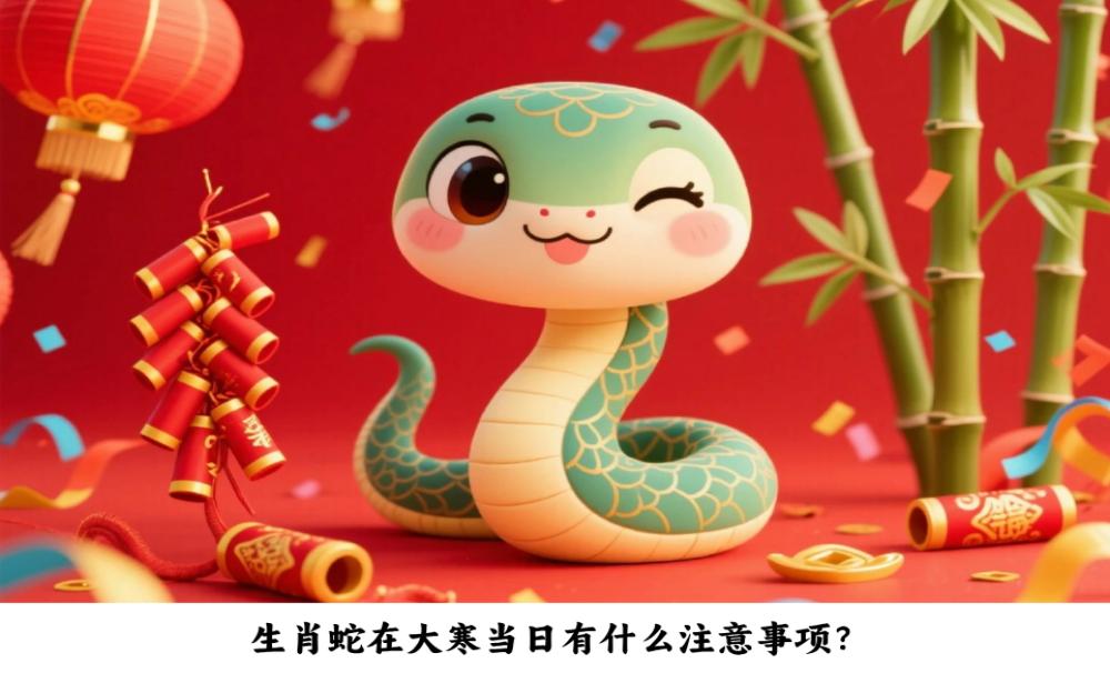 生肖蛇在大寒当日有什么注意事项？