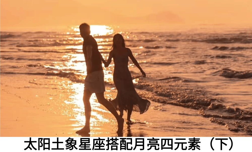 太阳土象星座搭配月亮四元素（下）