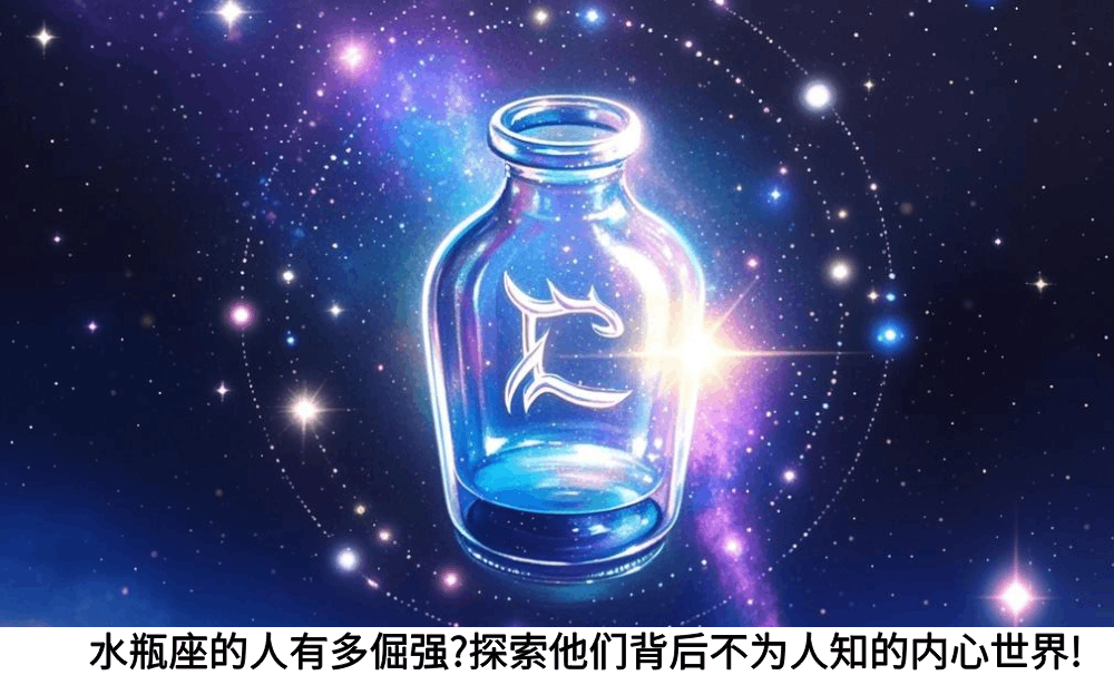 水瓶座的人有多倔强？探索他们背后不为人知的内心世界！