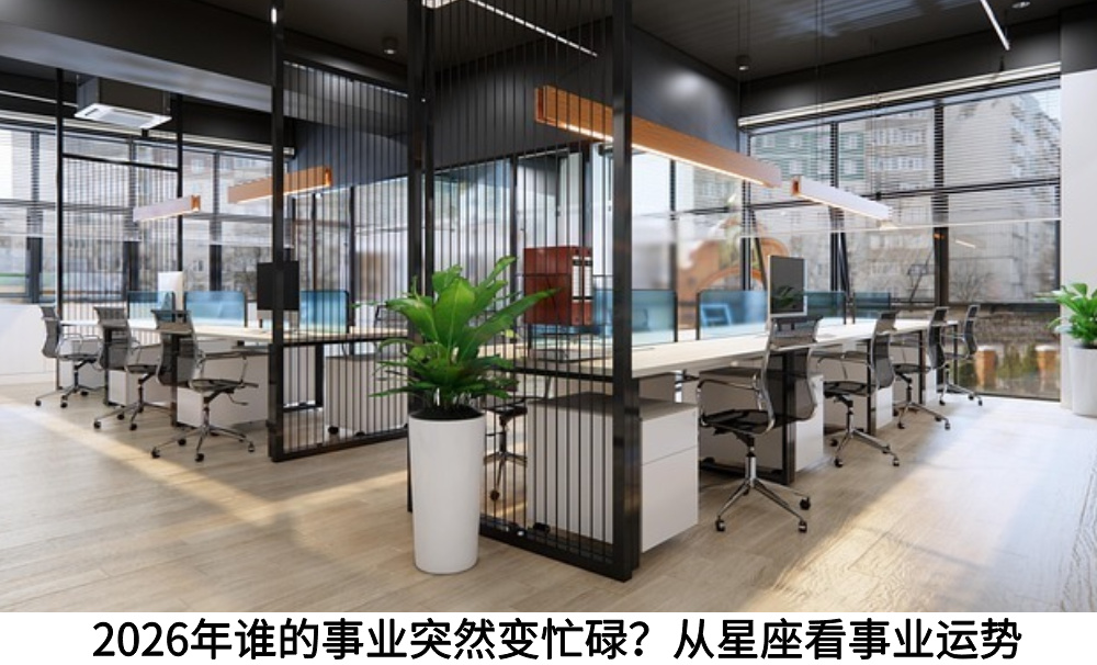 2026年谁的事业突然变忙碌？从星座看事业运势