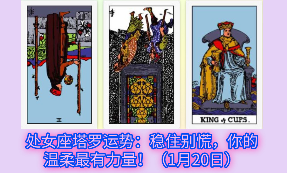 处女座塔罗运势：稳住别慌，你的温柔最有力量！（1月20日）