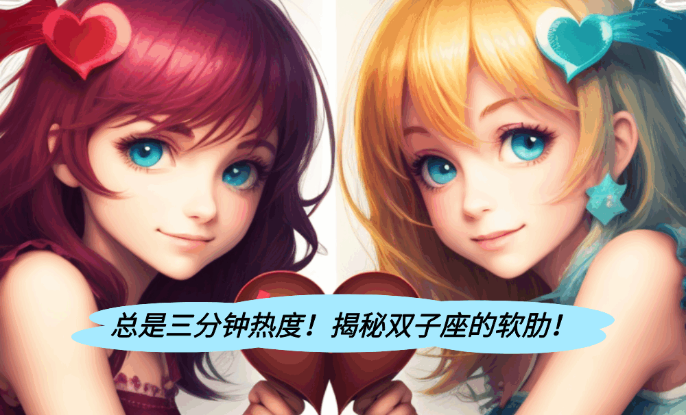 总是三分钟热度!揭秘双子座的软肋!