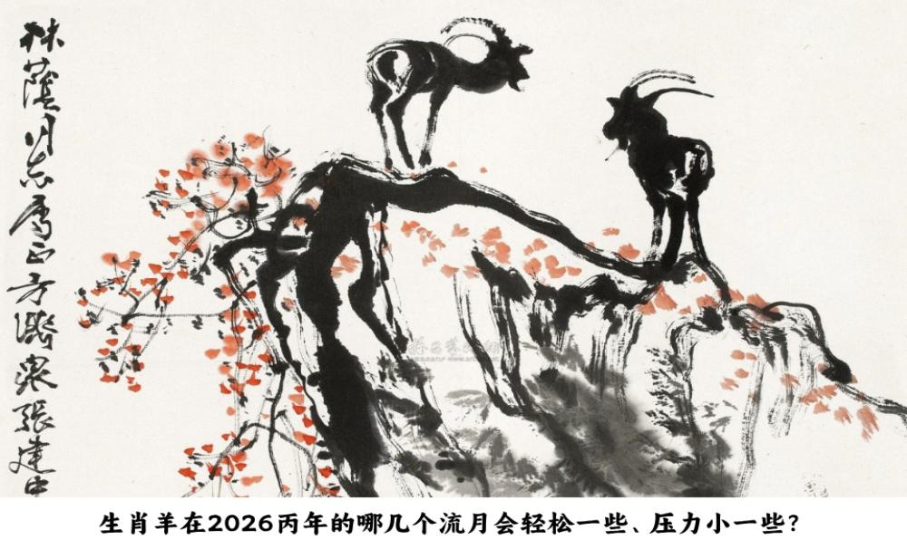生肖羊在2026丙午年的哪几个流月会轻松一些、压力小一些？
