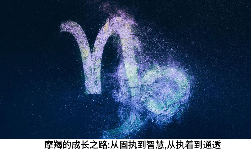 摩羯的成长之路：从固执到智慧，从执着到通透
