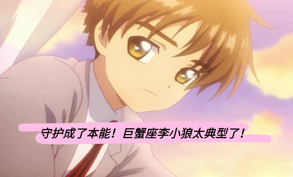 守护成了本能！巨蟹座李小狼太典型了！