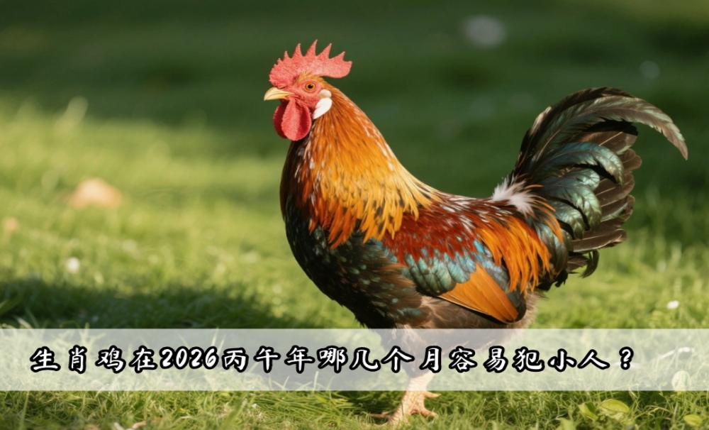 生肖鸡在2026丙午年哪几个月容易犯小人？