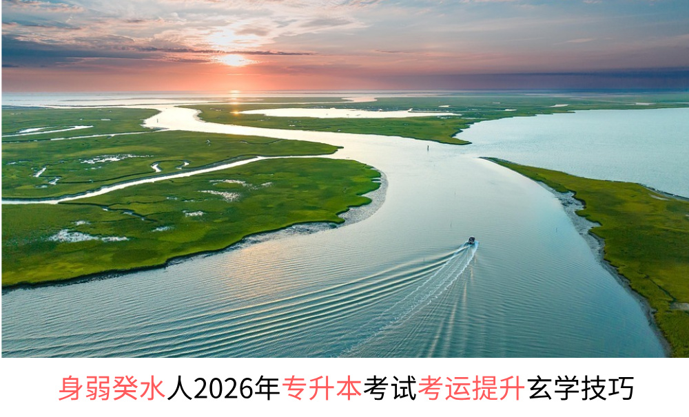 身弱癸水人2026年专升本考试考运提升玄学技巧