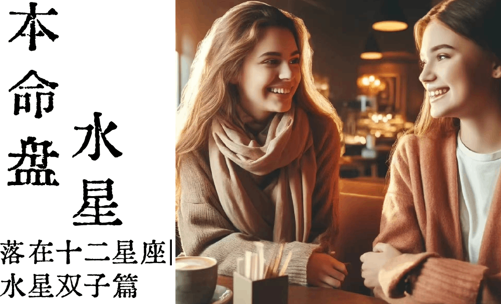 本命盘水星落在十二星座|水星双子篇