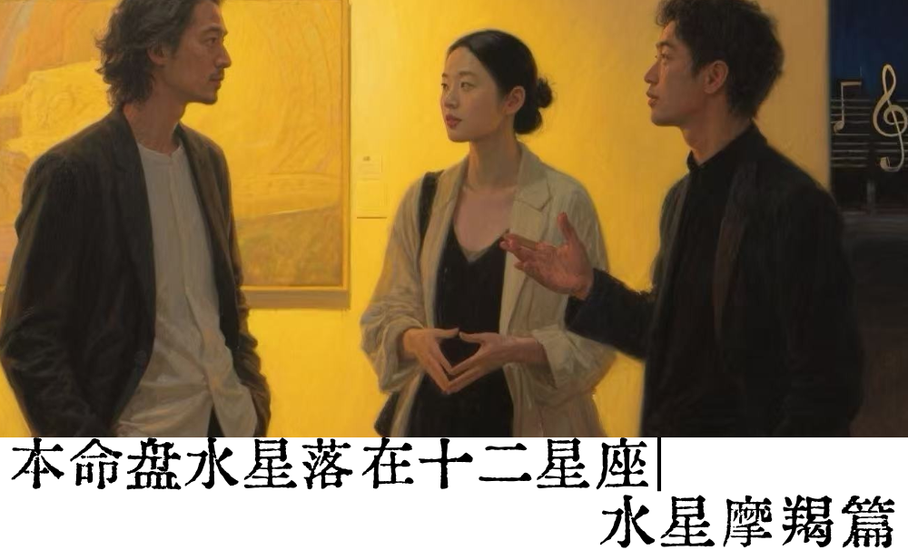 本命盘水星落在十二星座|水星摩羯篇