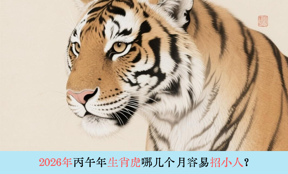 2026年丙午年生肖虎哪几个月容易招小人？