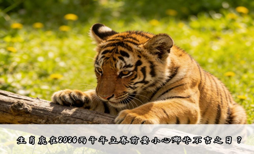 生肖虎在2026丙午年立春前要小心哪些不吉之日？