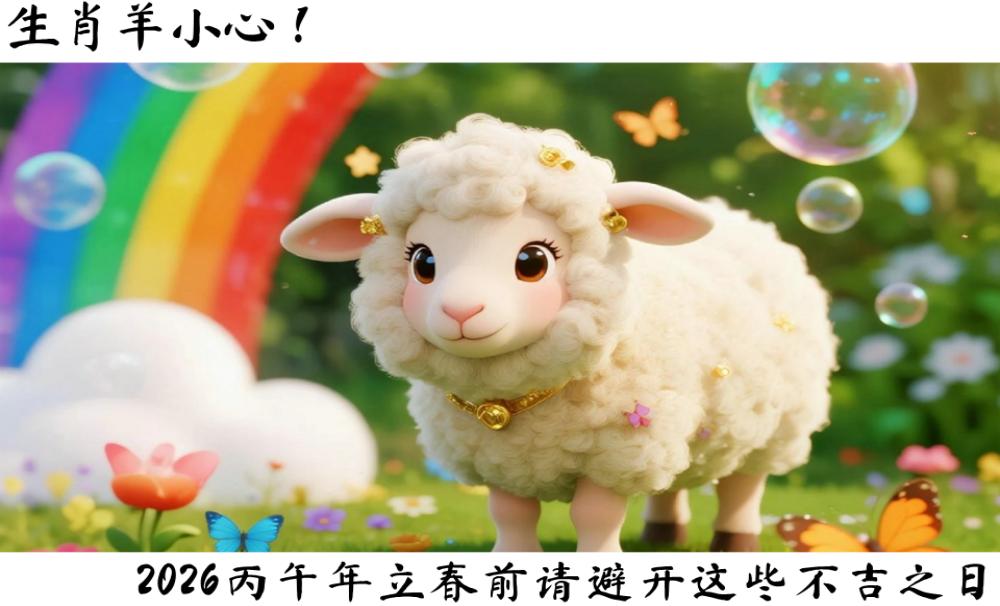 生肖羊小心！2026丙午年立春前请避开这些不吉之日