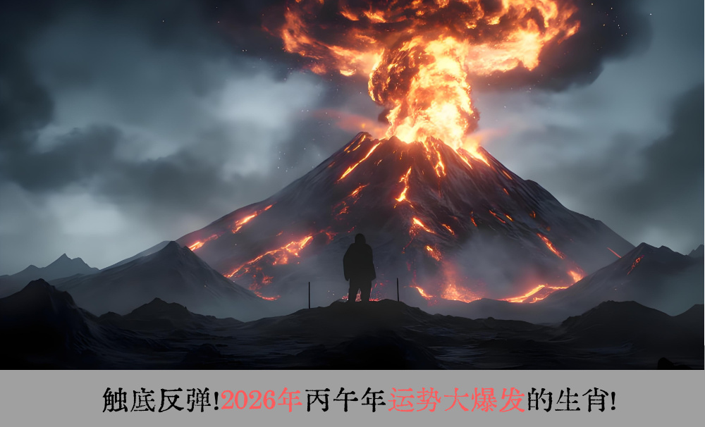 触底反弹！2026年丙午运势大爆发的生肖！