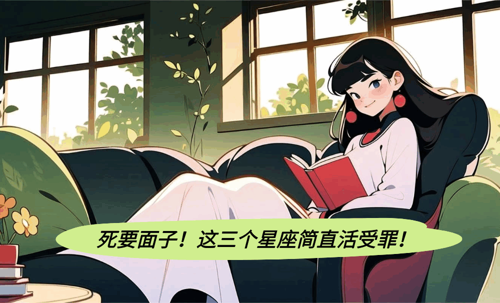 死要面子！这三个星座简直活受罪！