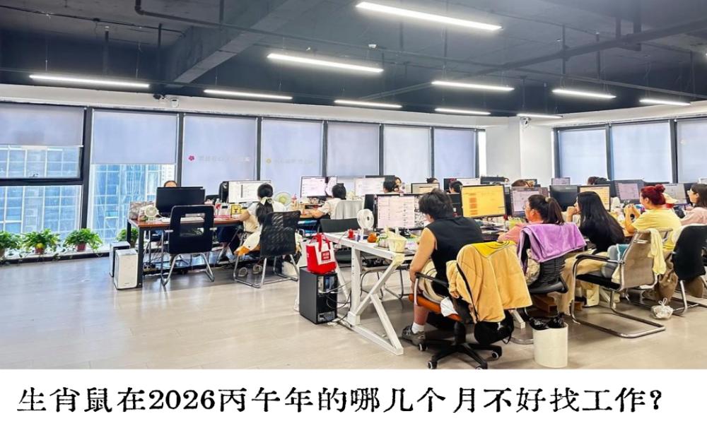 生肖鼠在2026丙午年的哪几个月不好找工作？