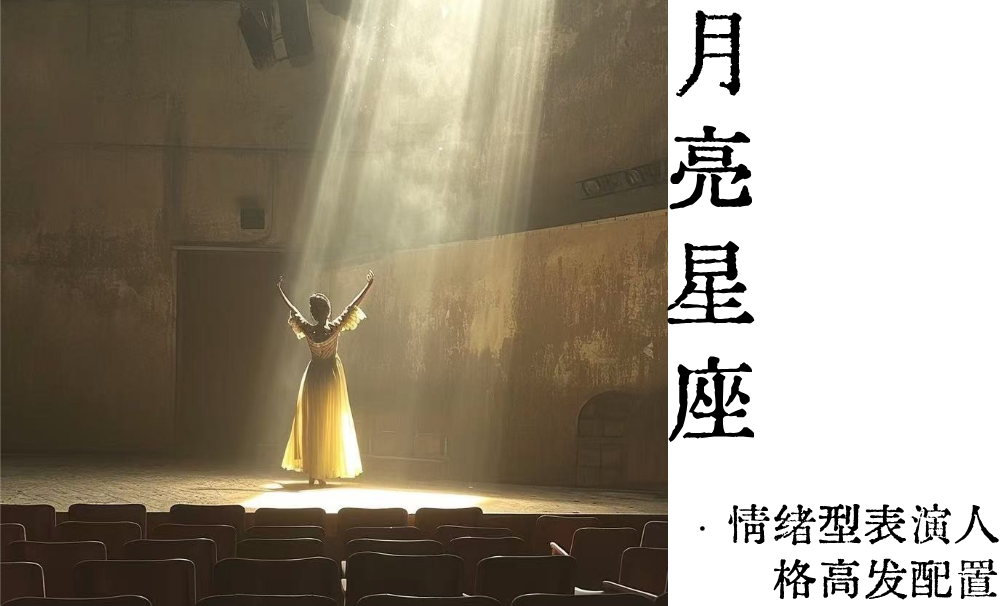 情绪型表演人格高发配置|月亮星座