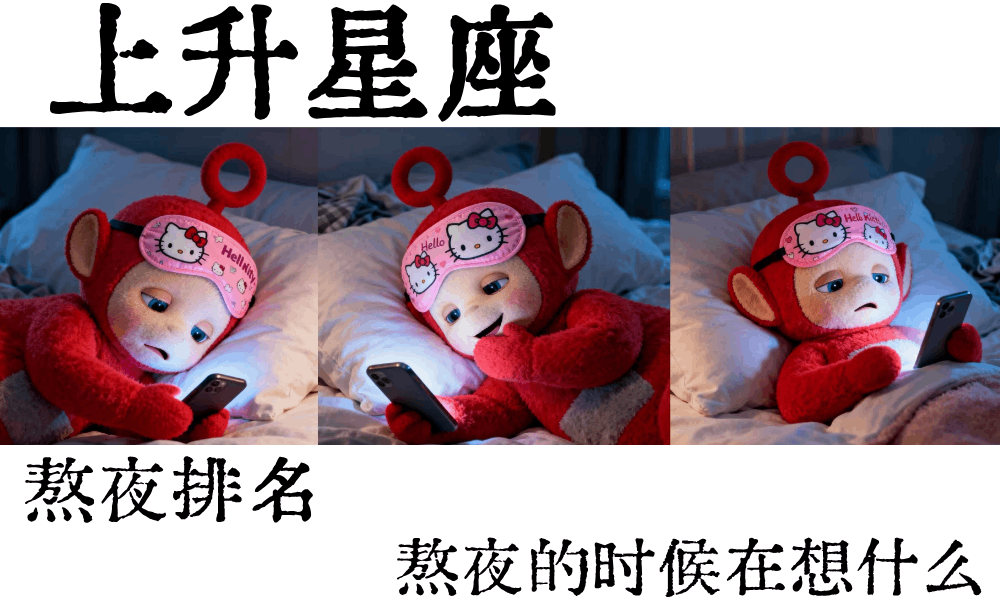 上升星座熬夜排名|熬夜的时候在想什么