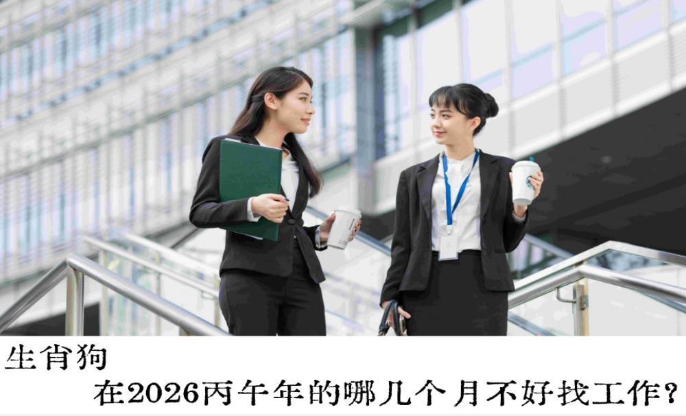 生肖狗在2026丙午年的哪几个月不好找工作？