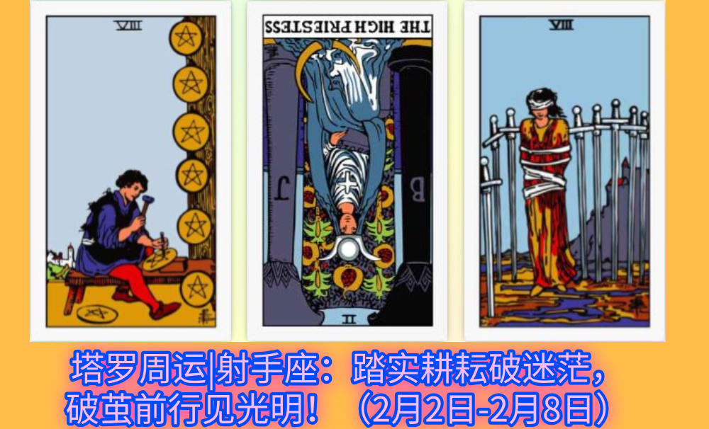 塔罗周运|射手座：踏实耕耘破迷茫，破茧前行见光明！（2月2日-2月8日）