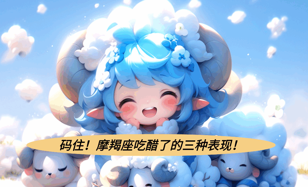 码住!摩羯座吃醋了的三种表现!