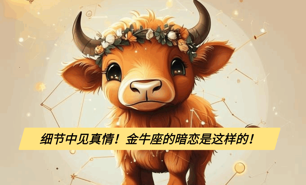 细节中见真情！金牛座的暗恋是这样的！