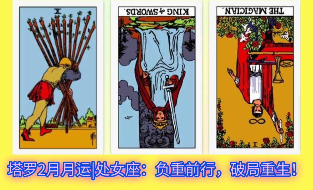 塔罗2月月运|处女座：负重前行，破局重生！
