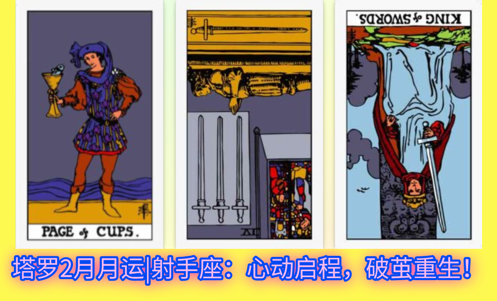 塔罗2月月运|射手座：心动启程，破茧重生！